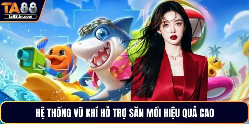 Hệ thống vũ khí hỗ trợ săn mồi hiệu quả cao