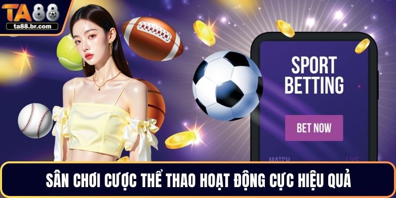 Sân chơi cược thể thao hoạt động cực hiệu quả